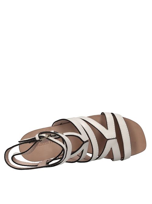 Sandali in pelle ALBERTA FERRETTI | AA16181C0IAB0100BEIGE